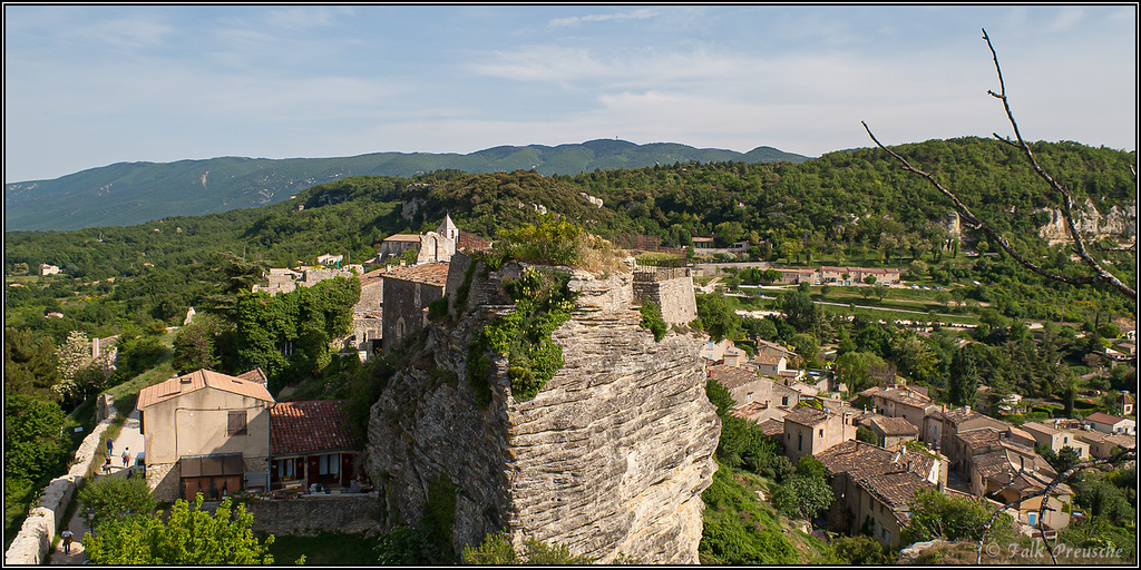 Saignon Panorama Ausicht