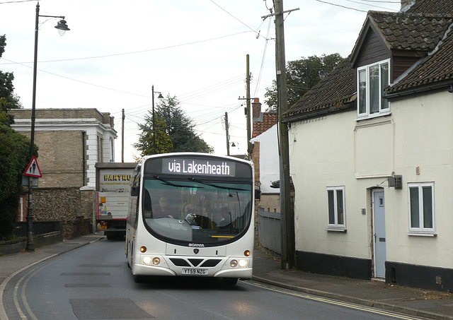 Coach Services Limited YT59 NZG in Mildenhall - 4 Sep 2024 (P1190577)