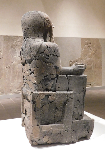 Neo-Hittite Seated Figure in the Metropolitan Museum of Art, February 2020