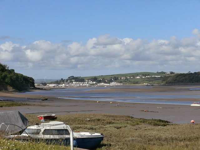 Looking down river towards Instow