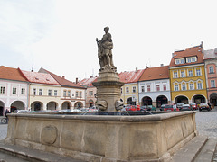 Jicin, Fountain on Main Squre