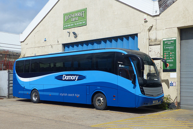 Damory 7810 at Barton Park - 14 August 2021