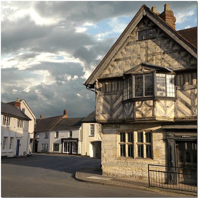 Market Hill, Southam, Warks. Market Hill, Southam, Warks.