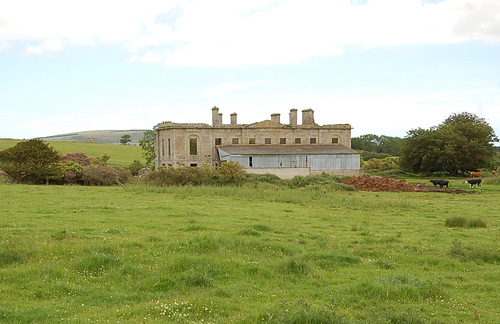 Ruins of Strichen House, Aberdeenshire, Scotland