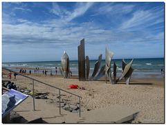 Les Braves Omaha Beach memorial-Saint -Laurent sur-mer -Anilore Banon