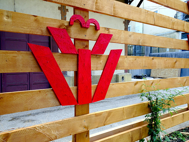 Red sign