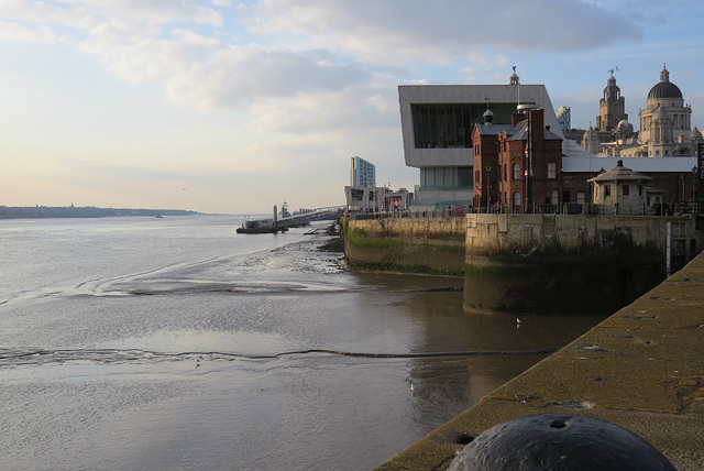 the river mersey, liverpool