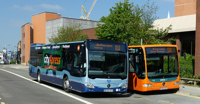 Cardiff Citaro Competitors - 3 June 2016