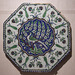 Octagonal Tile Depicting a Peacock in a Prunus Tree in the Brooklyn Museum, May 2011
