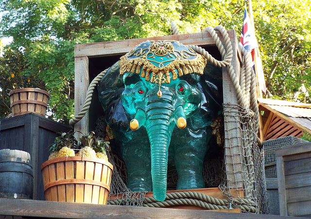 Jungle Cruise in Disneyland, June 2016