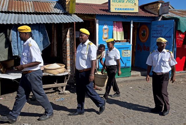 Police municipale à Fort Dauphin