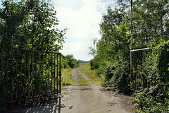 Ehem. Zufahrt zum Zechenhafen Fürst Leopold (Dorsten) / 19.07.2020