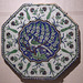Octagonal Tile Depicting a Peacock in a Prunus Tree in the Brooklyn Museum, May 2011