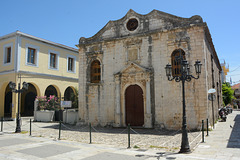 Greece, Ancient Church Building Full of History in the City of Lefkas