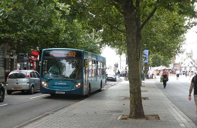 Arriva 3566 (KX09 GYT) in St. Albans - 8 Sep 2023 (P1160429)