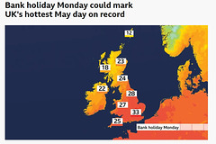 shw[26] - even hotter on Monday : 25th May 2026