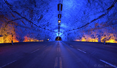 Lærdalstunellen, the worlds longest road tunnel.