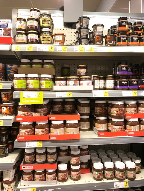 Belgian supermarket products