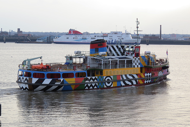 mersey ferry, liverpool