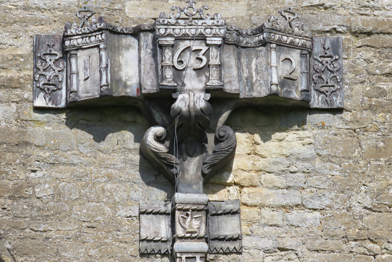 leighton bromswold church, hunts, c17 hopper