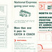National Travel - North East to Lancashire Coast Summer 1974 timetable Page 1