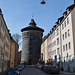 Nürnberg, City Wall Tower "Green K" (Neutorstrasse)