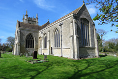 leighton bromswold church, hunts