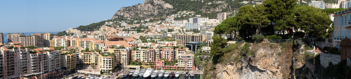 MONACO: Vue de Fontvieille 02