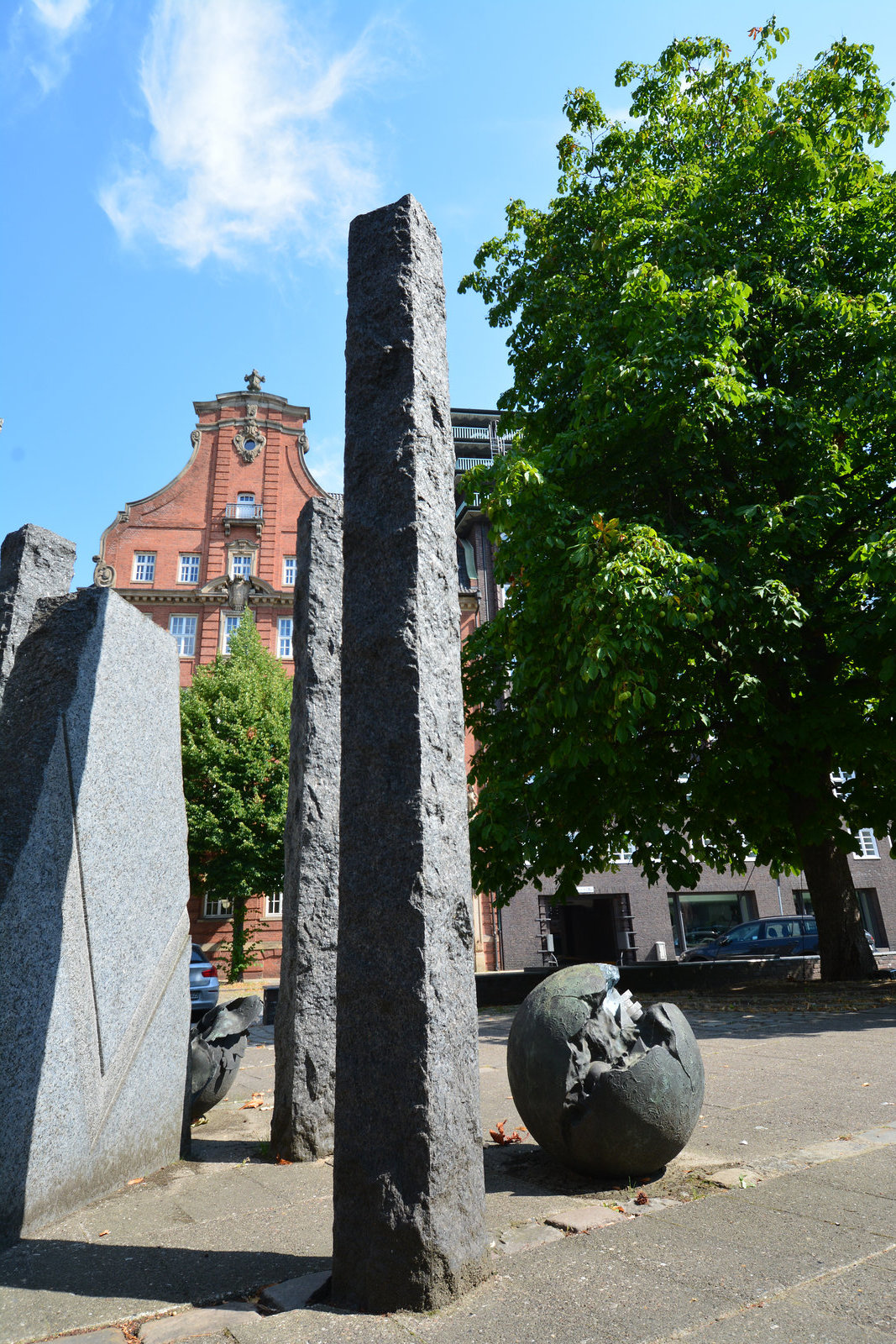 Skulptur am Klingberg