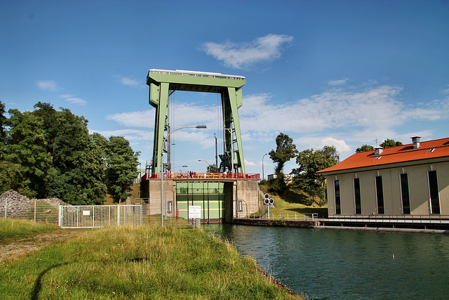 Wesel-Datteln-Kanal, Schleuse Dorsten / 19.07.2020