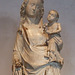 Detail of the Marble Virgin and Child in the Cloisters, October 2010