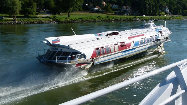 Überholer auf der Donau