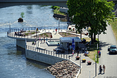 Uferpromenade in Narva (© Buelipix)