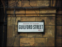 Guilford Street sign