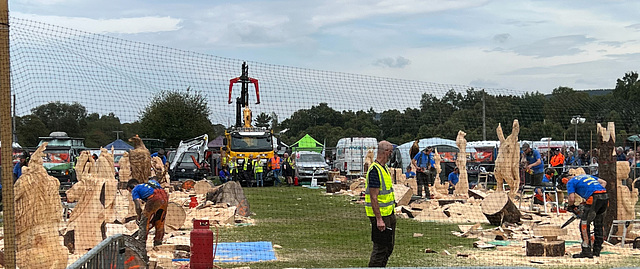 At the Carrbridge Chainsaw Carving Championships 03-09-2022