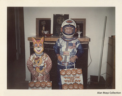 Trick or Treat with Fluffy the Bunny and a Space Explorer, 1971