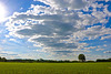 Afternoon sky, Gnosall