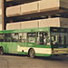 Kingfisher (First Bus) 4041 (N441 ENW) leaving Huddersfield bus station – 12 Oct 1995 (291-23)
