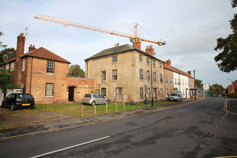 Decaying Georgian House, Bawtry, South Yorkshire