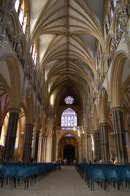 Nave of Lincoln Cathedral