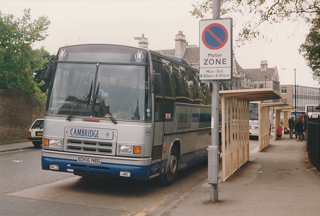 Cambridge Coach Services E366 NEG at Cambridge - 21 Oct 1990