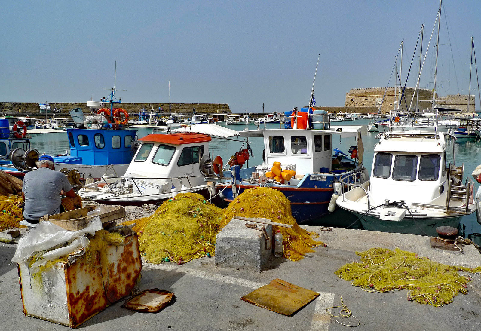 Greece - Heraklion, Venetian harbour