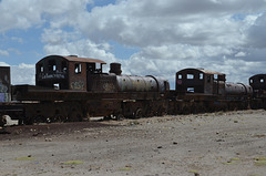 Bolivia, Uyuni, The Cemetery of Trains