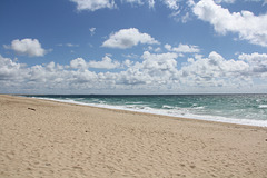 Plage déserte....