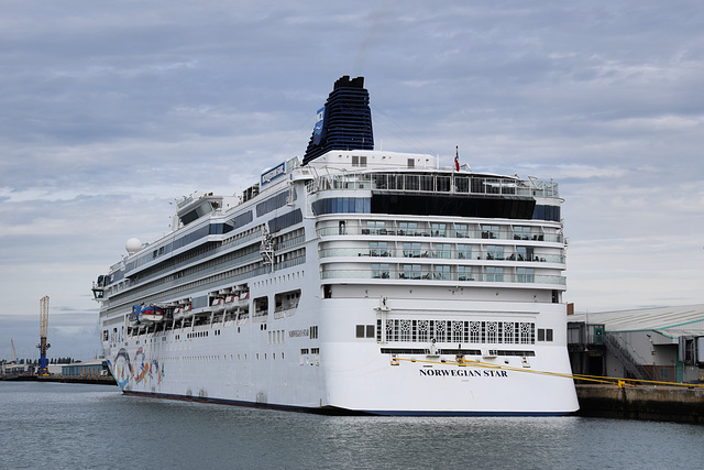 Norwegian Star at Southampton - 4 September 2020