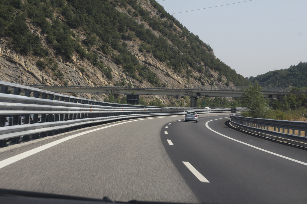 Auf dem Weg von La Spezia nach Parma