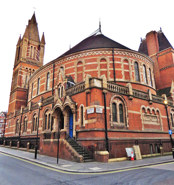 king's weigh house chapel, duke st., mayfair, london