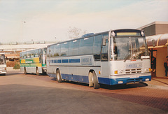 Cambridge Coach Services E366 NEG at Heathrow - 14 Oct 1990
