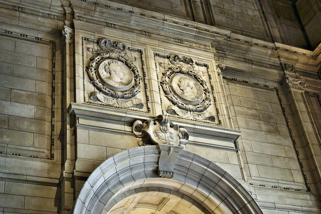 Royal Medalions – Victoria and Albert Museum, South Kensington, London, England