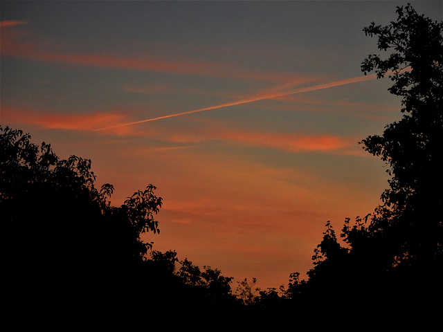 Poésie de ce soir au coucher du soleil